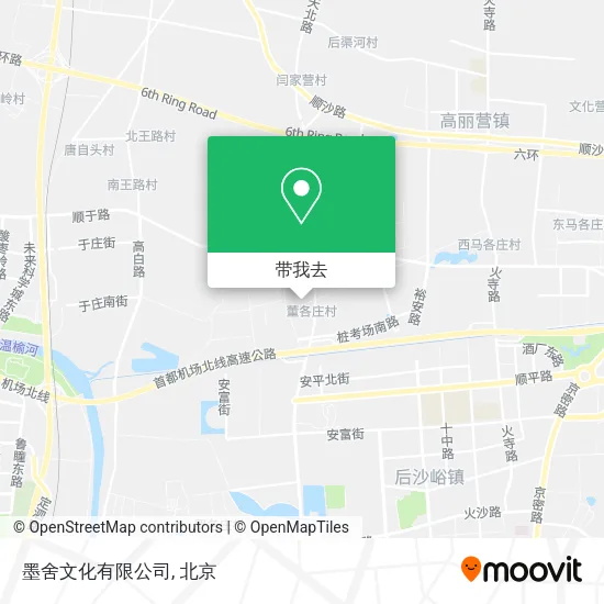 墨舍文化有限公司地图