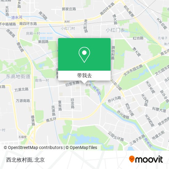 西北攸村面地图