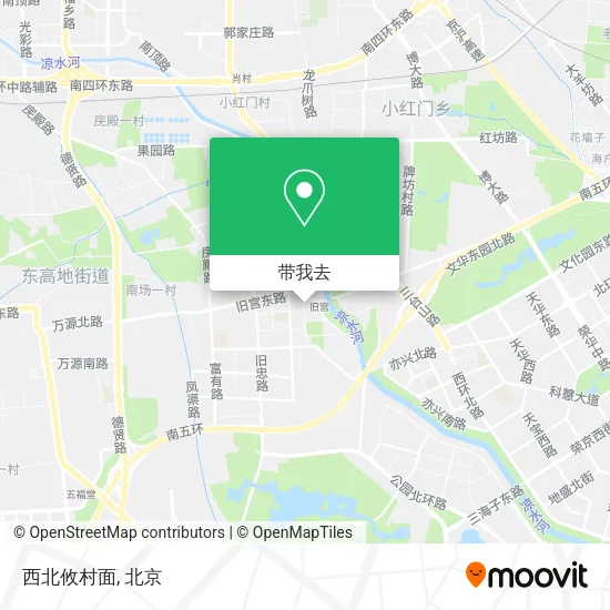 西北攸村面地图