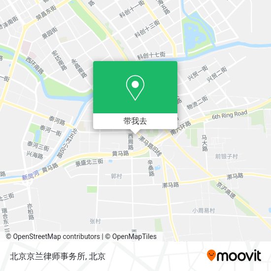 北京京兰律师事务所地图
