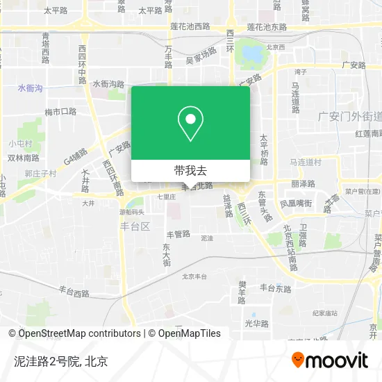 泥洼路2号院地图