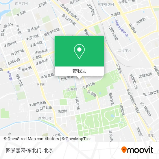 图景嘉园-东北门地图