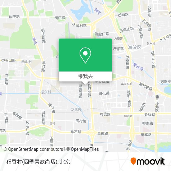稻香村(四季青欧尚店)地图