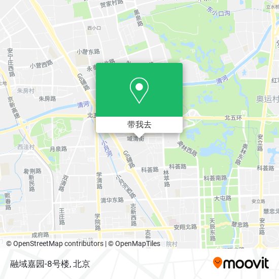 融域嘉园-8号楼地图
