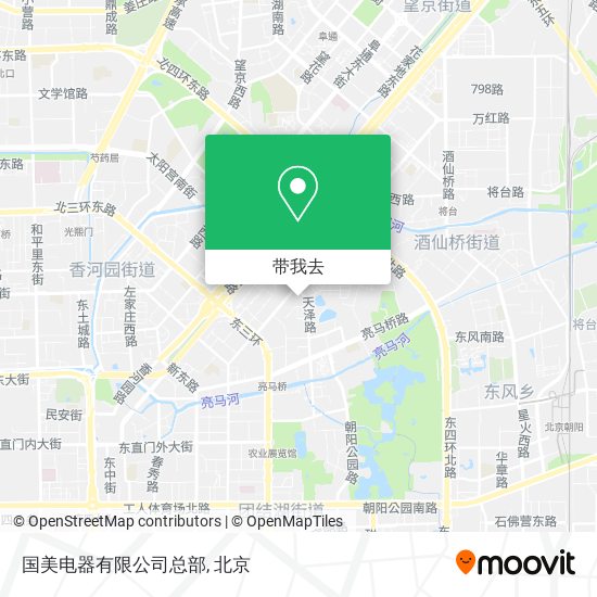 国美电器有限公司总部地图
