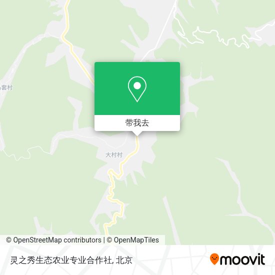 灵之秀生态农业专业合作社地图