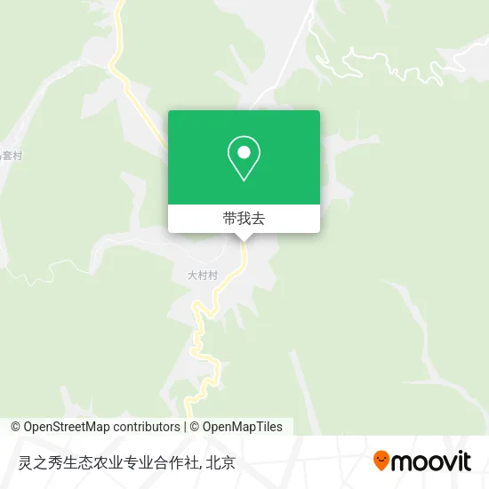 灵之秀生态农业专业合作社地图