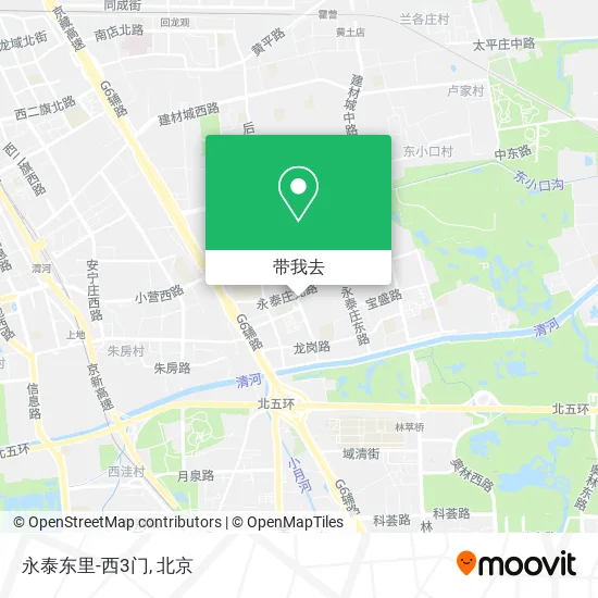 永泰东里-西3门地图