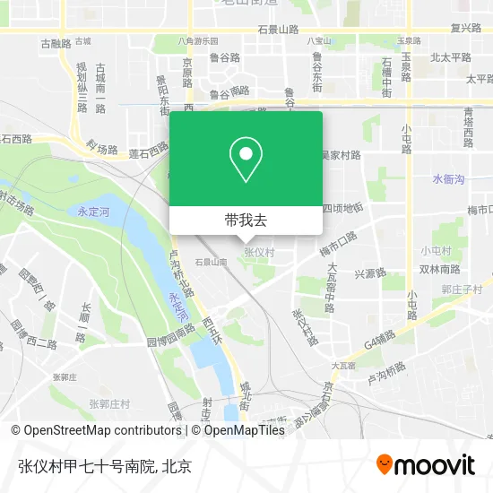 张仪村甲七十号南院地图