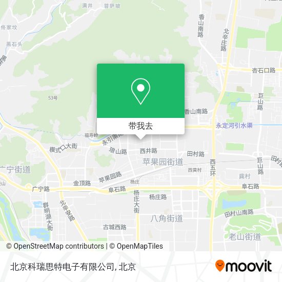北京科瑞思特电子有限公司地图