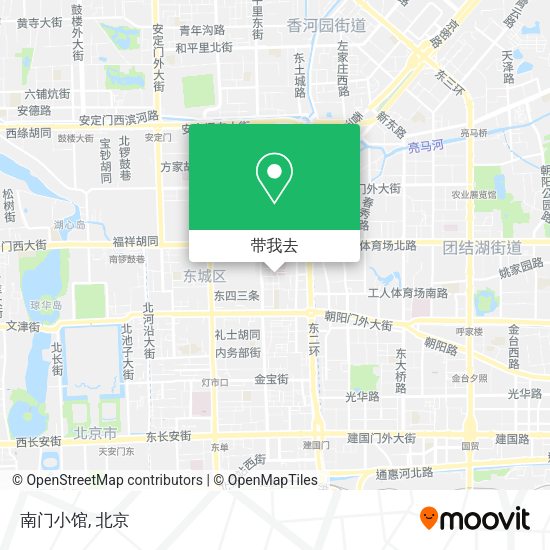 南门小馆地图