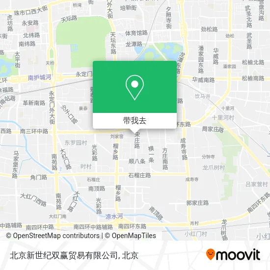 北京新世纪双赢贸易有限公司地图