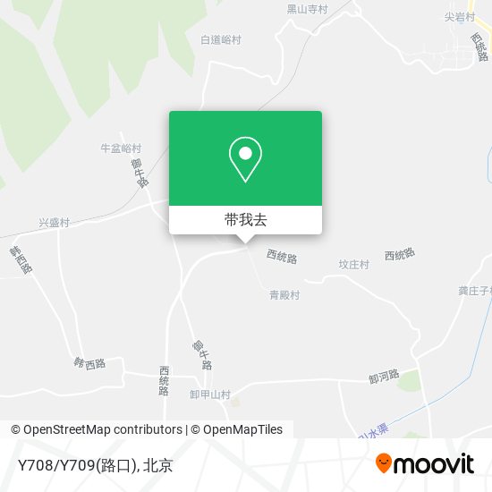 Y708/Y709(路口)地图
