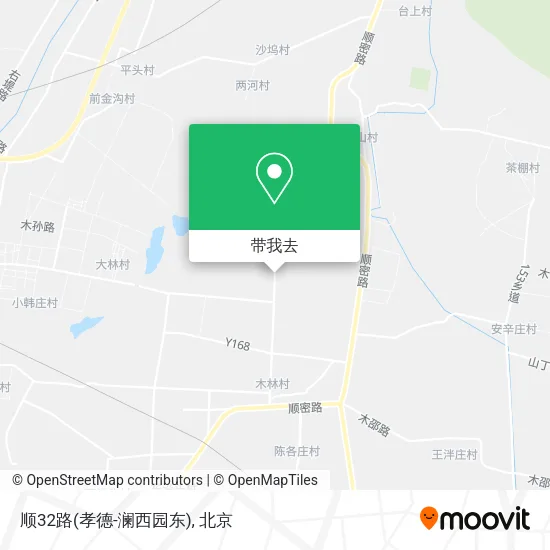 顺32路(孝德-澜西园东)地图