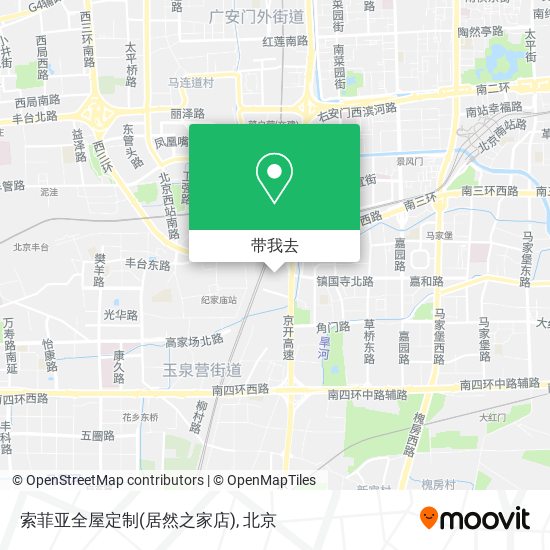 索菲亚全屋定制(居然之家店)地图
