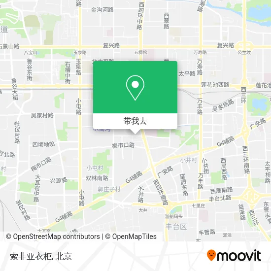 索非亚衣柜地图