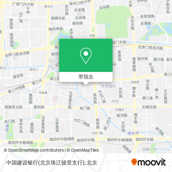 中国建设银行(北京珠江骏景支行)地图