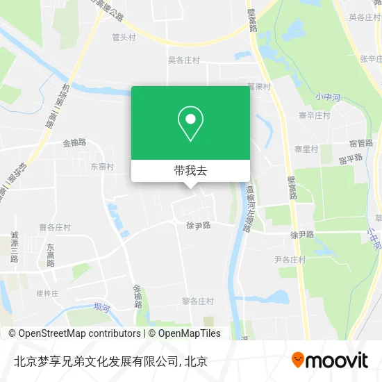 北京梦享兄弟文化发展有限公司地图