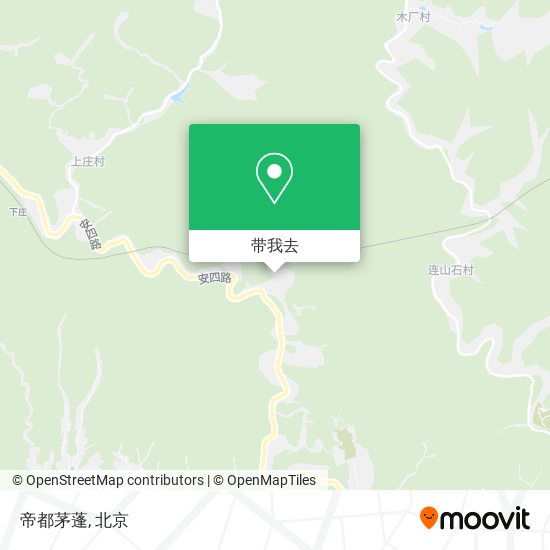帝都茅蓬地图