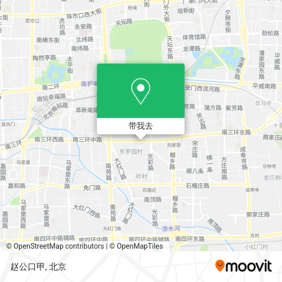 赵公口甲地图
