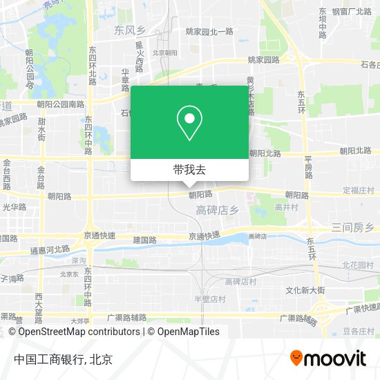 中国工商银行地图