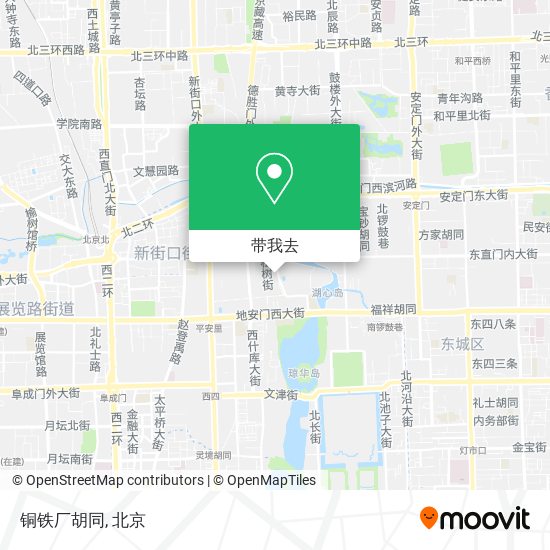 铜铁厂胡同地图