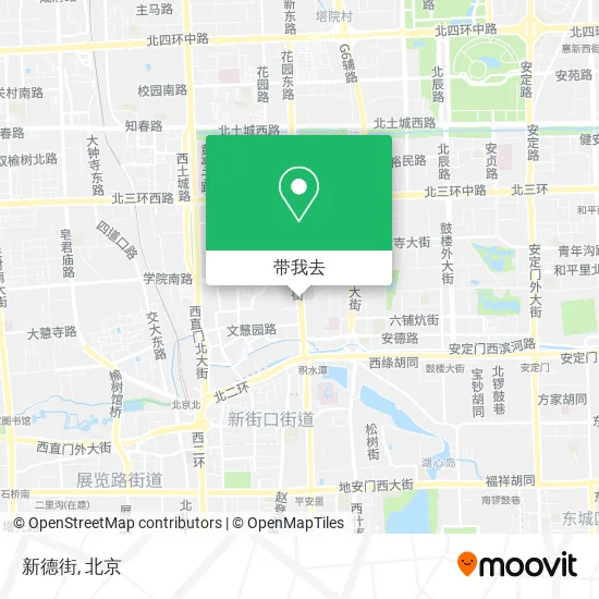 新德街地图