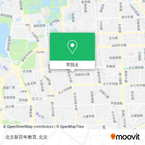 北京新百年教育地图