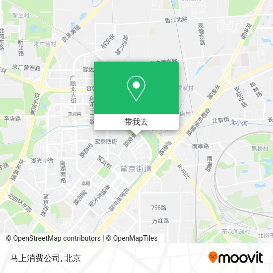 马上消费公司地图