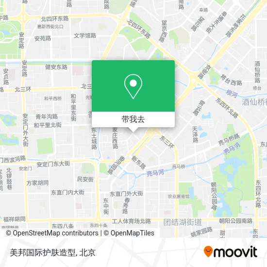 美邦国际护肤造型地图