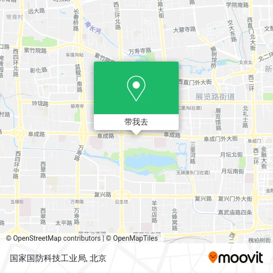 国家国防科技工业局地图