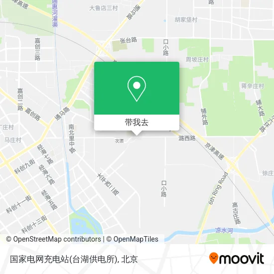 国家电网充电站(台湖供电所)地图