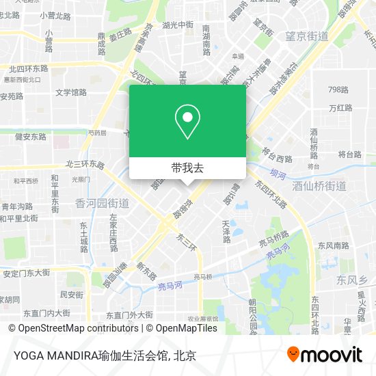 YOGA MANDIRA瑜伽生活会馆地图