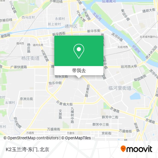 K2玉兰湾-东门地图