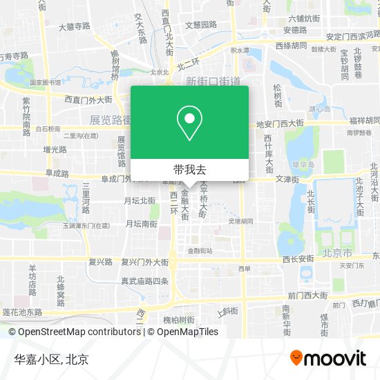 华嘉小区地图