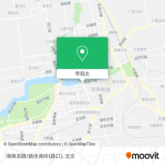 湖南东路/妫水南街(路口)地图