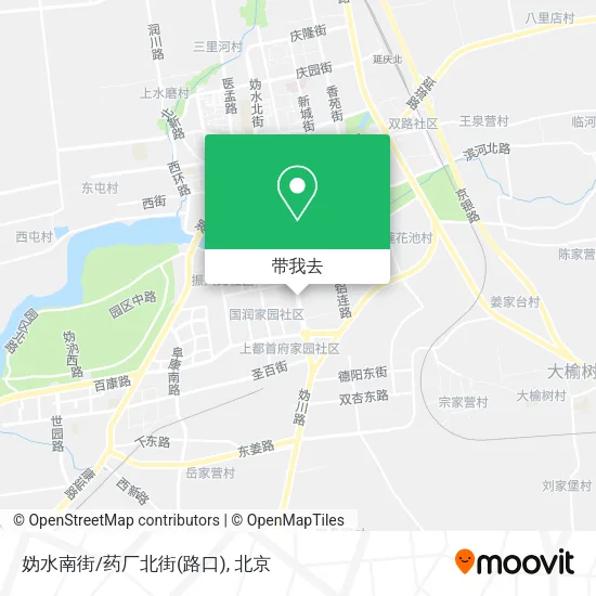 妫水南街/药厂北街(路口)地图