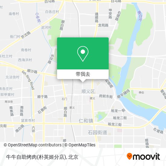 牛牛自助烤肉(朴英姬分店)地图