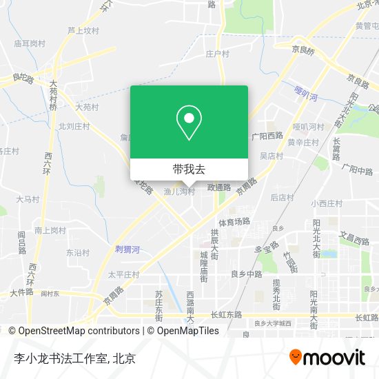 李小龙书法工作室地图