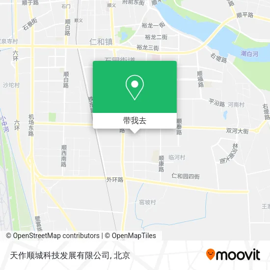天作顺城科技发展有限公司地图