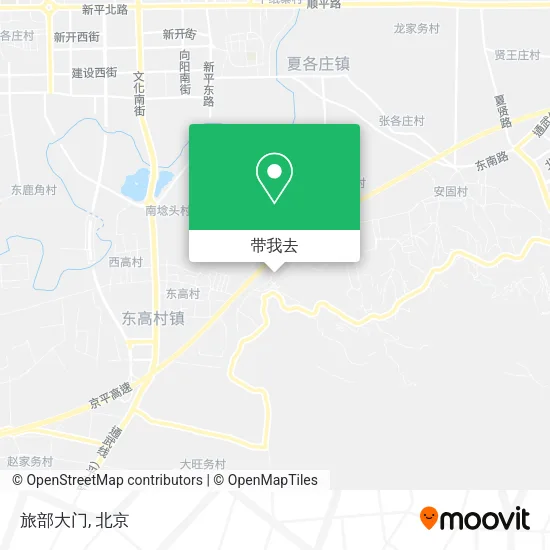 旅部大门地图