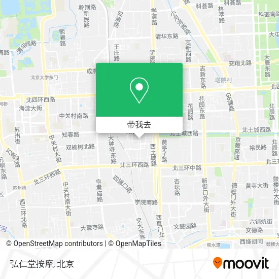 弘仁堂按摩地图