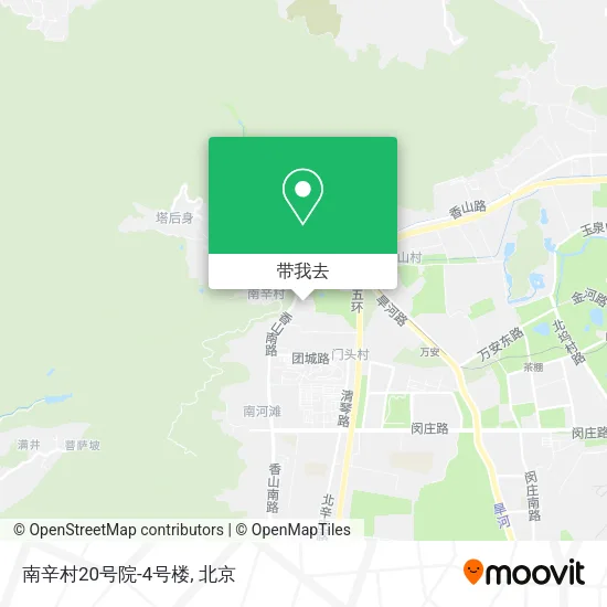 南辛村20号院-4号楼地图