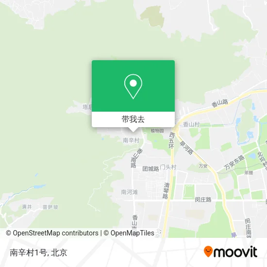 南辛村1号地图
