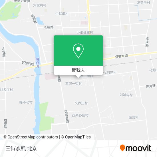 三街诊所地图