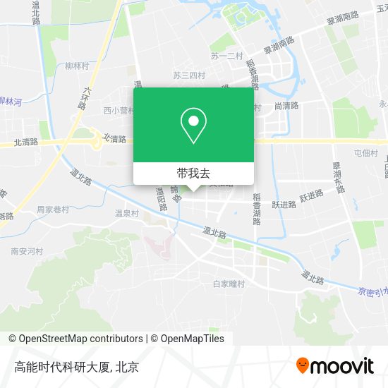 高能时代科研大厦地图