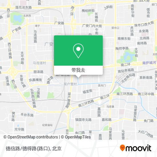 德信路/德得路(路口)地图