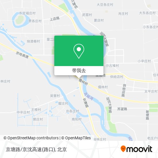 京塘路/京沈高速(路口)地图
