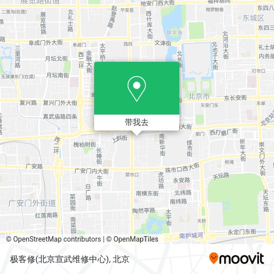 极客修(北京宣武维修中心)地图