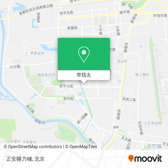 正安睡力铺地图